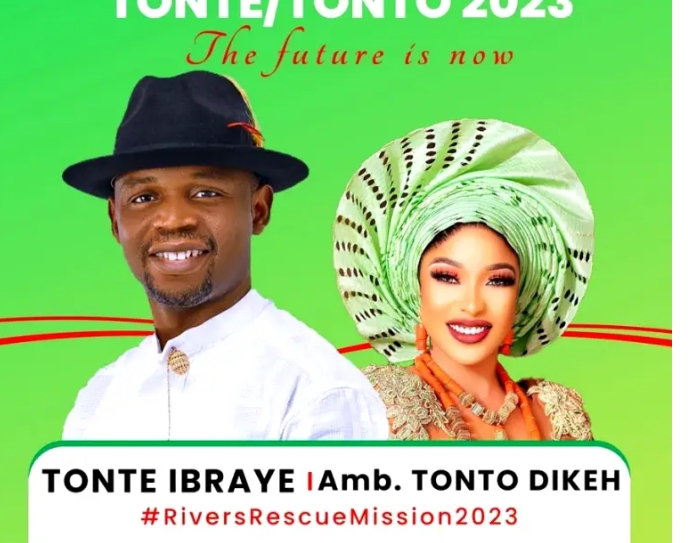 I’m Capable of Succeeding Deputy Governor of Rivers State – Tonto Dikeh