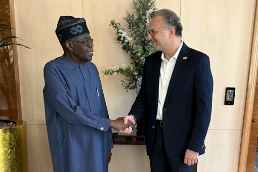 Economic wars: U.S. envoy meets Tinubu in Paris